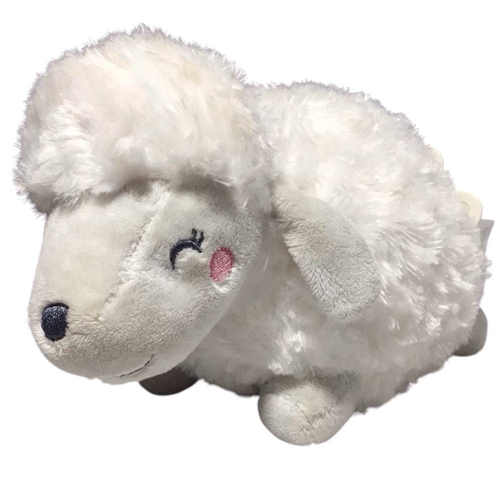 Child Of Mine Carters Musical Baby White Sheep Stuffed Animal Plush Ewe Lamb